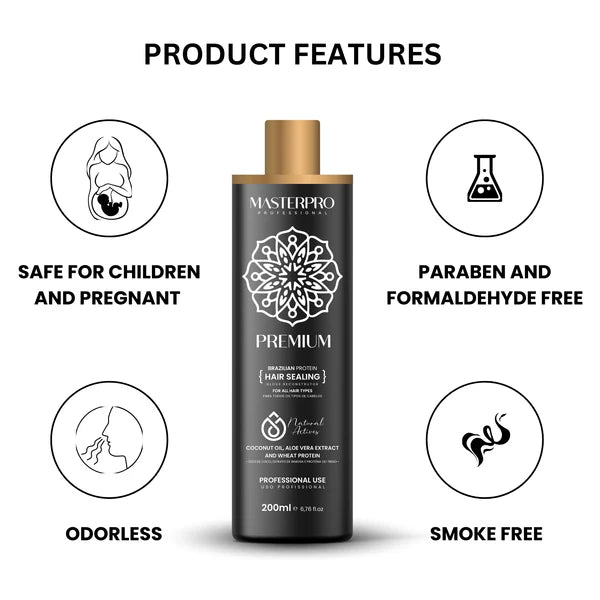 MasterPro Premium Brazilian Hair Protein Treatment 200 ML